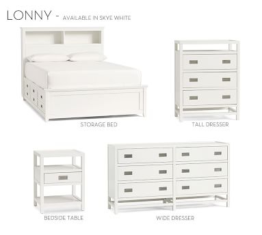 Lonny Wide Dresser, White - Image 2