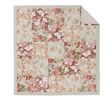 Carolina Floral Patchwork Reversible Quilt, Full/Queen, Multi - Image 2
