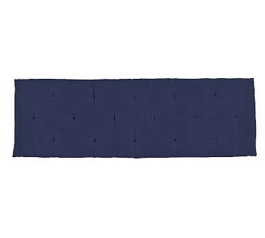 Samantha Tufted Bench Cushion, Sunbrella(R) Solid Navy - Image 0