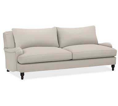 Carlisle Upholstered Grand Sofa 90.5", Down Blend Wrapped Cushions, Sunbrella(R) Performance Sahara Weave Oatmeal - Image 0