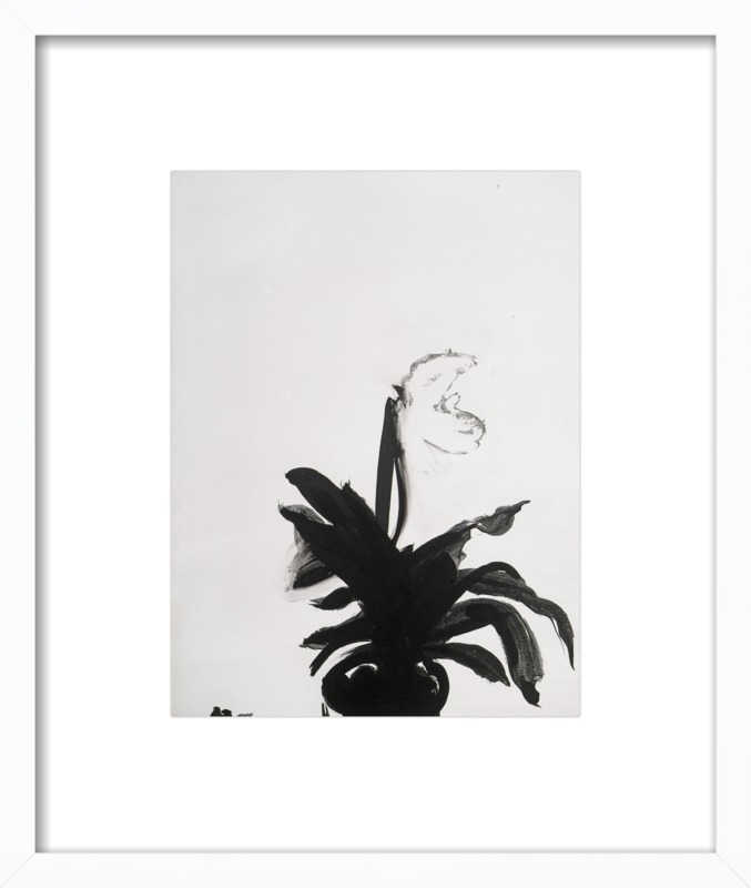 The Orchid - 16x19" - White Wood Frame with Matte - Image 0