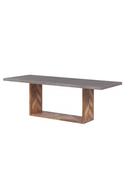 Madeleine Mixed Dining Table - Image 0