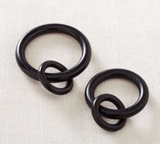 PB Standard Round Rings, Set of 7, Small, Antique Bronze Finish - Image 1