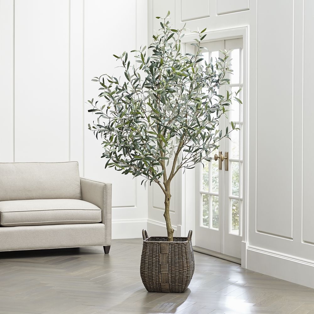 Faux Olive Tree in Pot 7' - Image 1