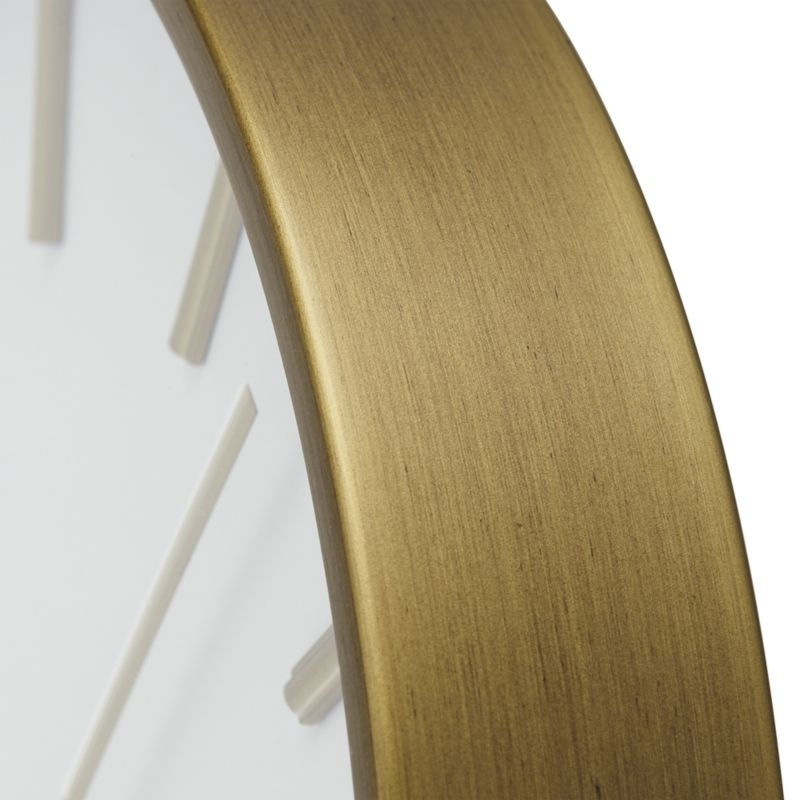 Rix Brass Wall Clock - Image 2