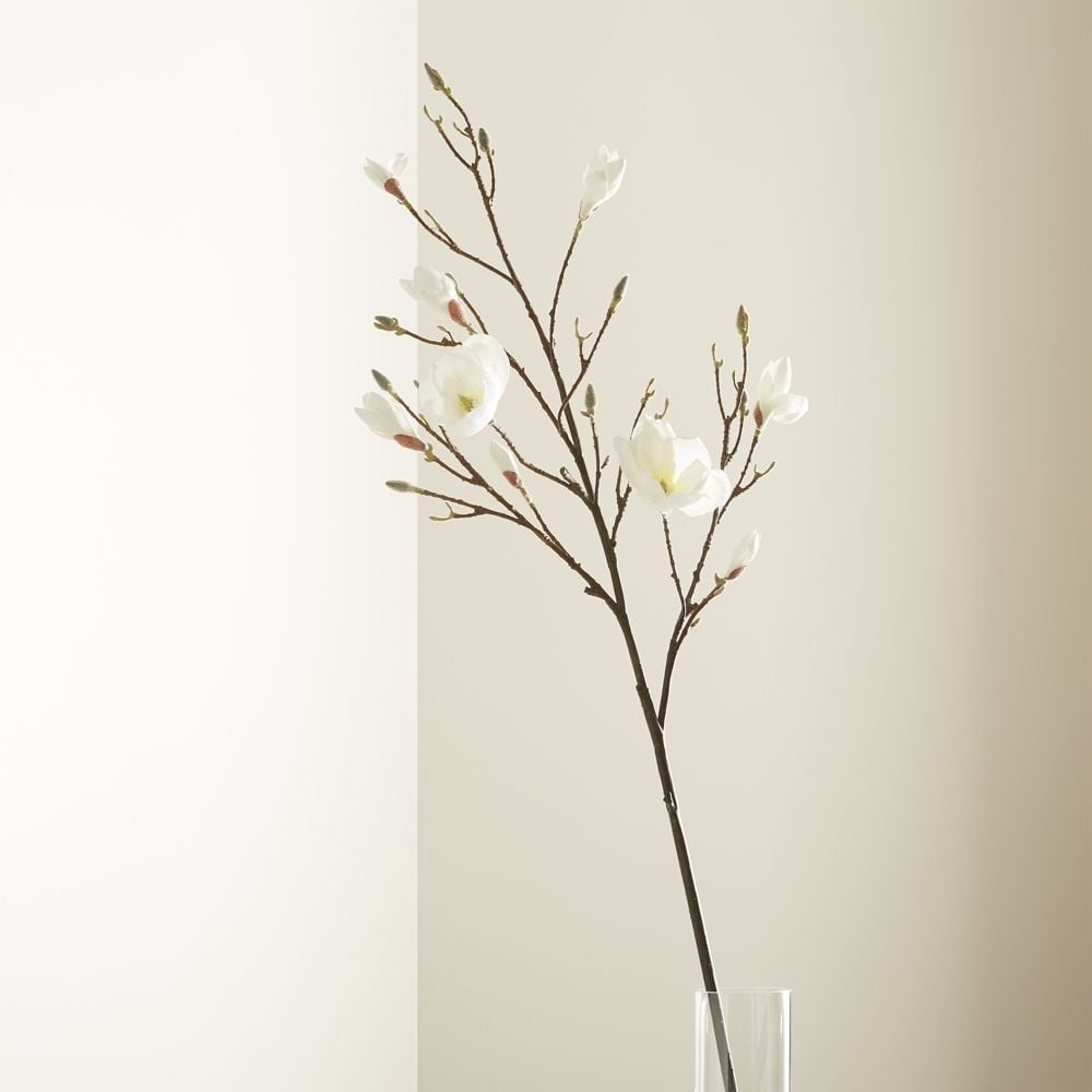 Artificial Magnolia Flower Branch - Image 0