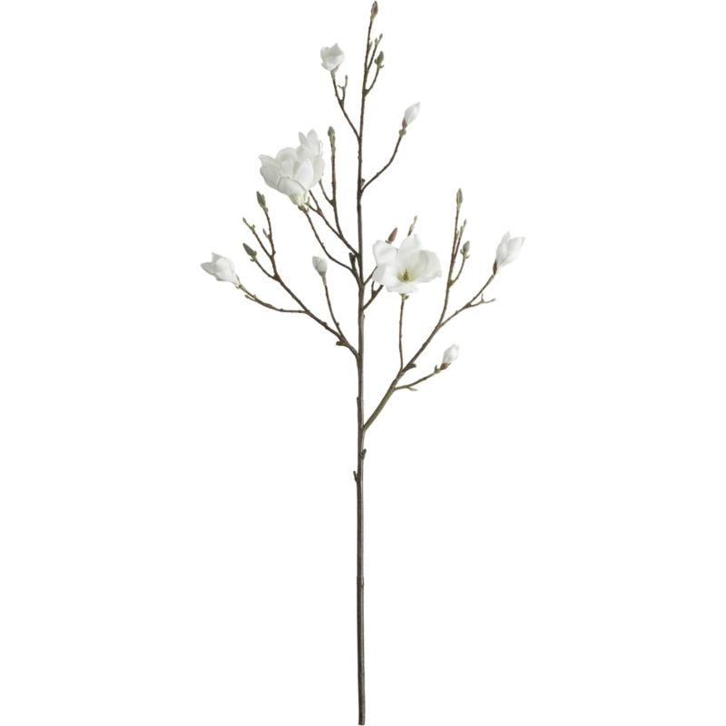 Artificial Magnolia Flower Branch - Image 2