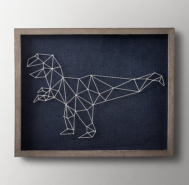 DINOSAUR STRING ART - T. REX - Image 0
