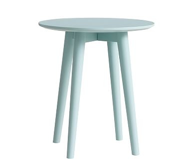 Modern Spindle Side Table, Simply White, In-home - Image 1