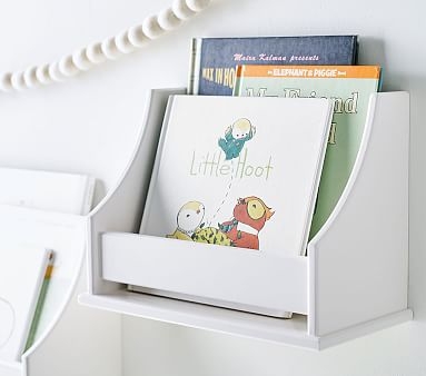 Collector's Mini Book Rack, Simply White - Image 0