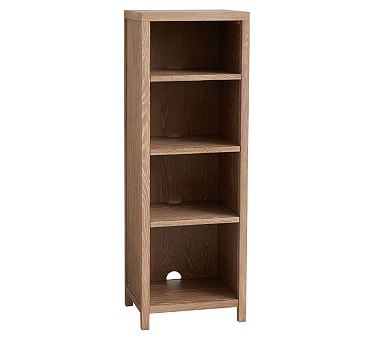 Charlie Bookcase Tower, Smoked Gray, UPS - Image 0