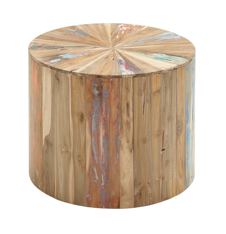 Reclaimed Wood End Table - Image 0