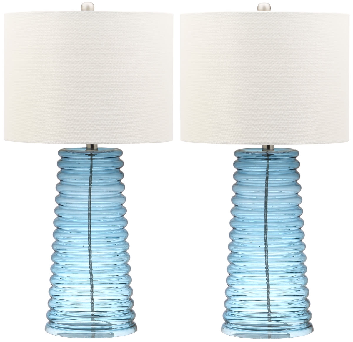 Yantley 28-Inch H Table Lamp - Blue - Arlo Home - Image 0
