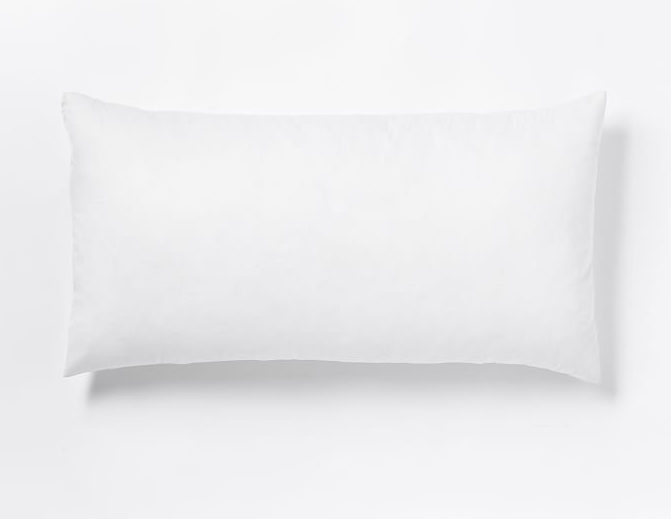 Decorative Pillow Insert – 12”x21” - poly fill - Image 0