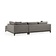 CLIFTON 124" UPHOLSTERED TWO PIECE SECTIONAL IN TEAM MINERAL - Image 2