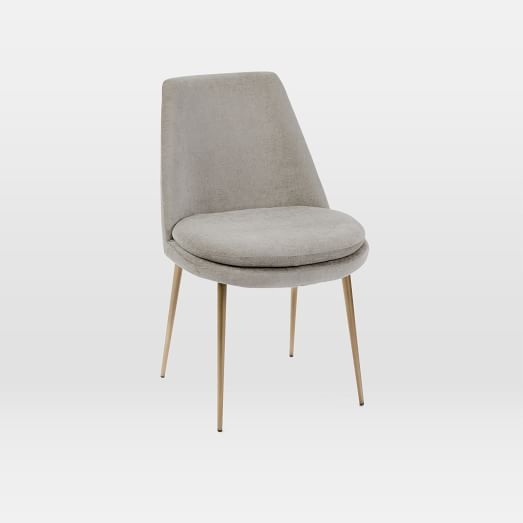 Finley Low-Back Velvet Dining Chair - Image 0