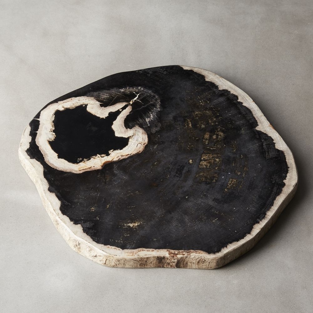 Ring Petrified Wood Serving Board - Image 0