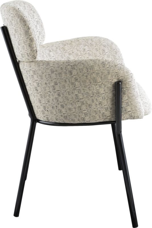 Azalea Ivory Moon Chair - Image 3