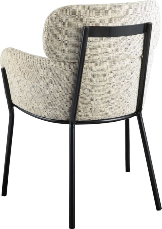 Azalea Ivory Moon Chair - Image 4