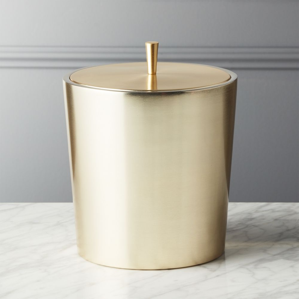 Neil Champagne Gold Ice Bucket - Image 0