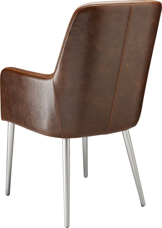 Aragon Leather Chair - Image 4
