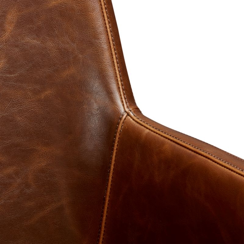 Aragon Leather Chair - Image 5