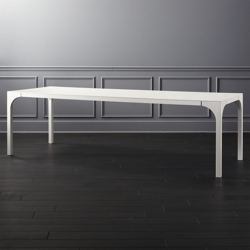 Aqua Virgo Large White Dining Table - Image 0