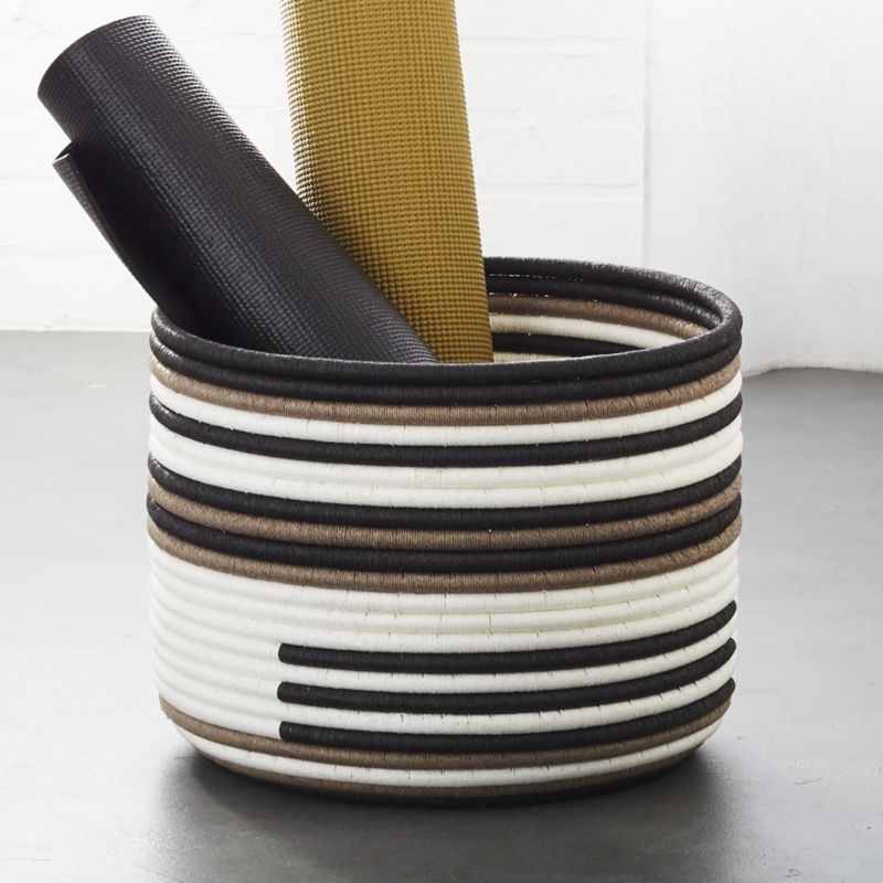 Kalahari Striped Basket - Image 1