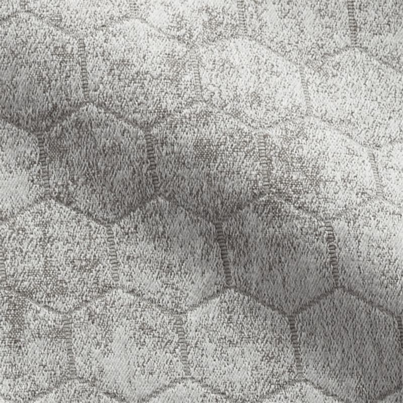 Grey Honeycomb Full/Queen Blanket - Image 2