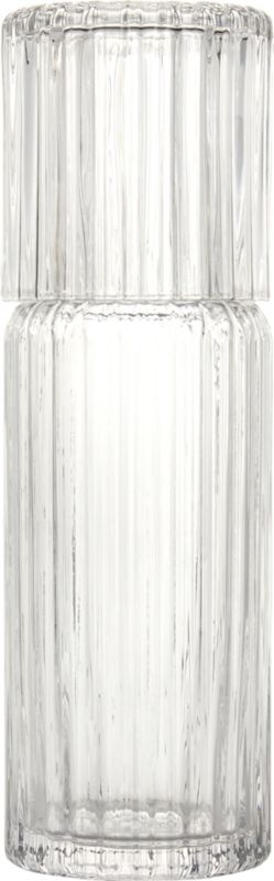 Ribbed Glass Carafe - Image 2