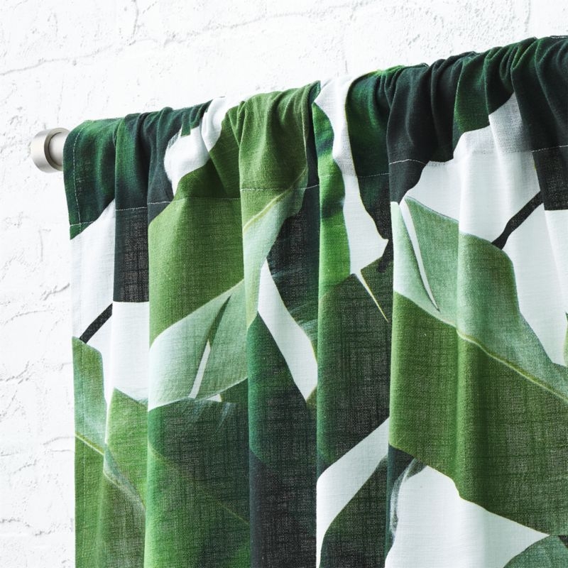 Banana Leaf Curtain Panel 48"x96" - Image 2