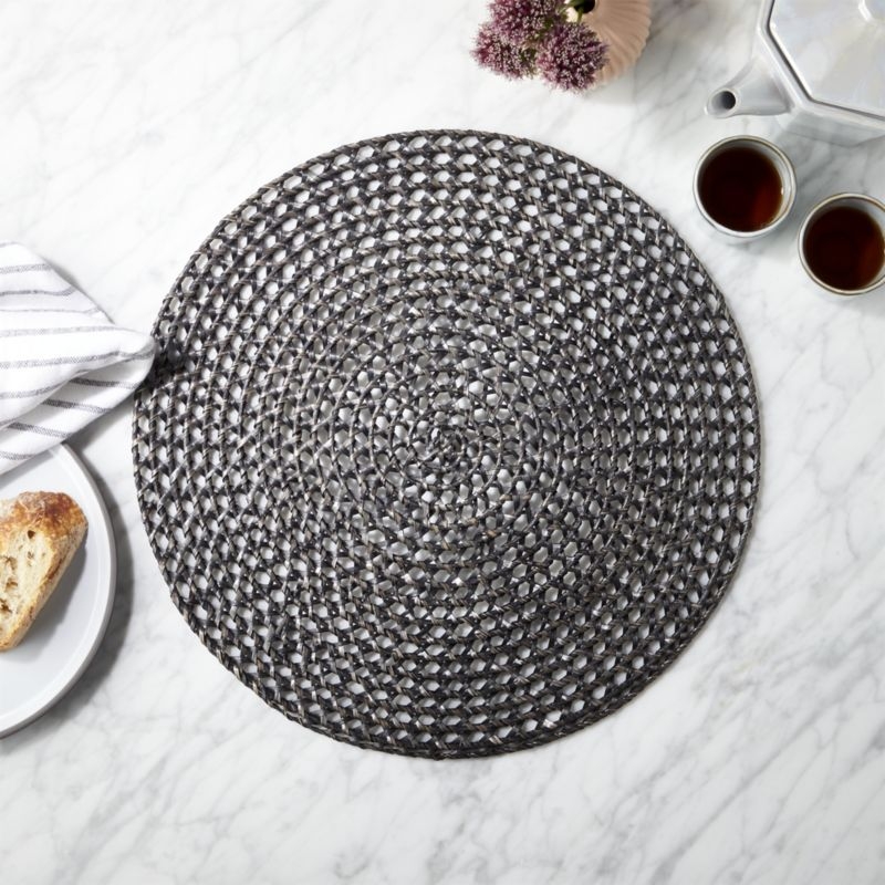 Round Natural Rattan Placemat - Image 4