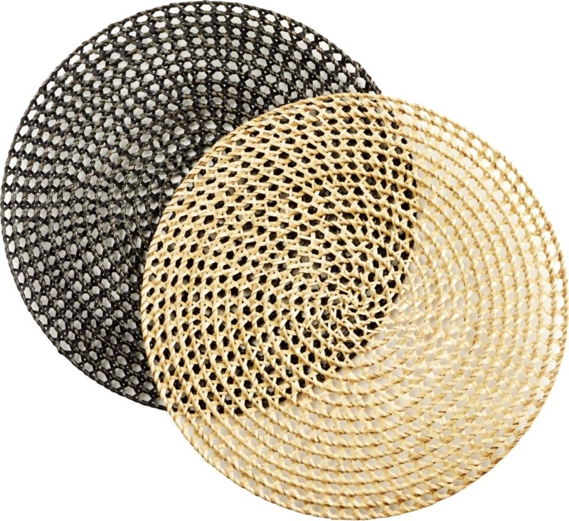 Round Natural Rattan Placemat - Image 6