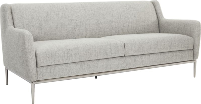 Alfred Stone Grey Sofa - Image 2