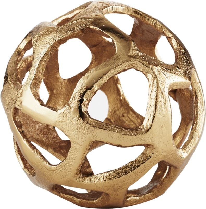 Meteor Small Brass Sphere - Image 1