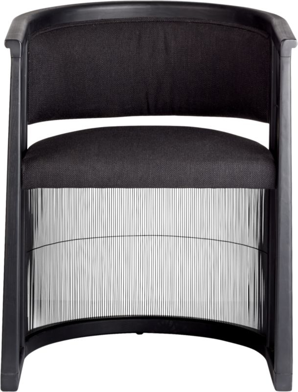 Kaishi Black Chair - Image 1