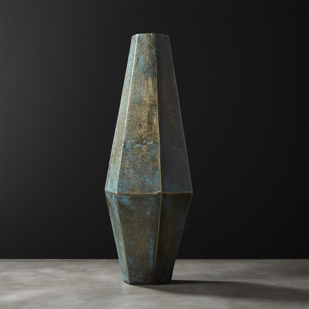 Trident Patina Vase - Image 0