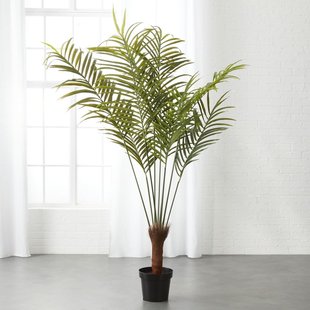 Potted Faux Palm Tree - Image 0
