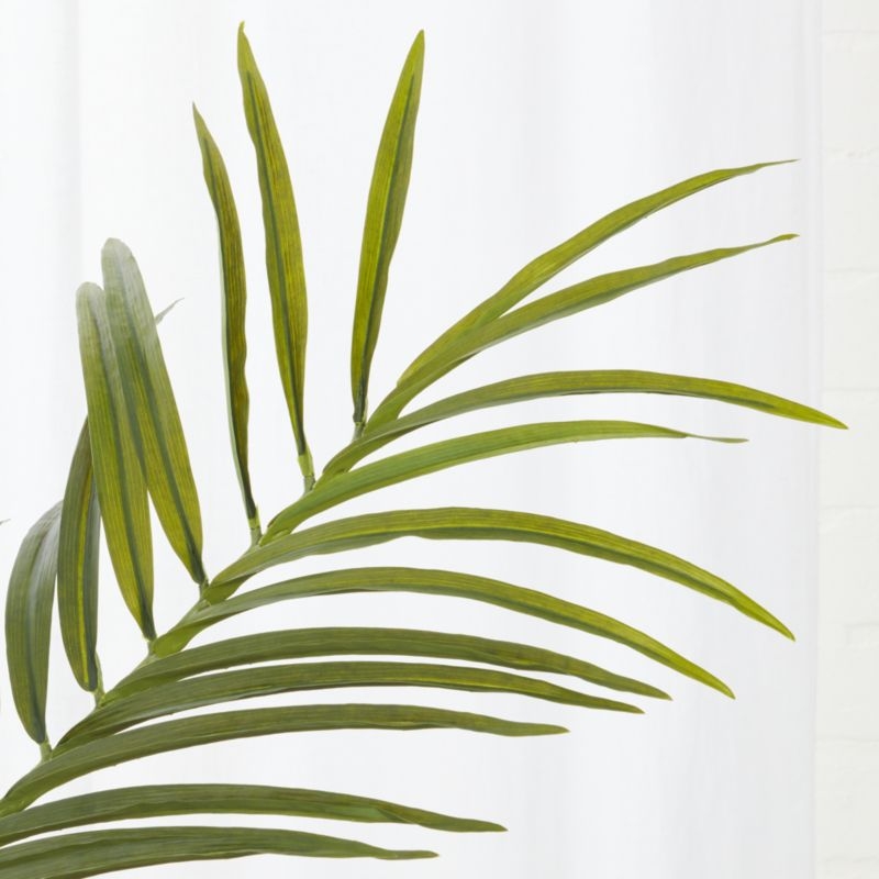 Potted Faux Palm Tree - Image 1