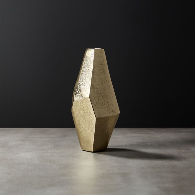 Von Silver Geometric Vase - Image 4