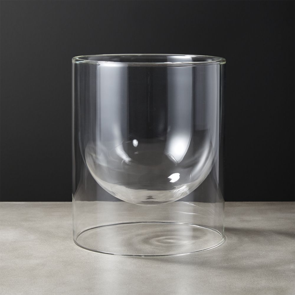 Double Wall Glass Vase - Image 0