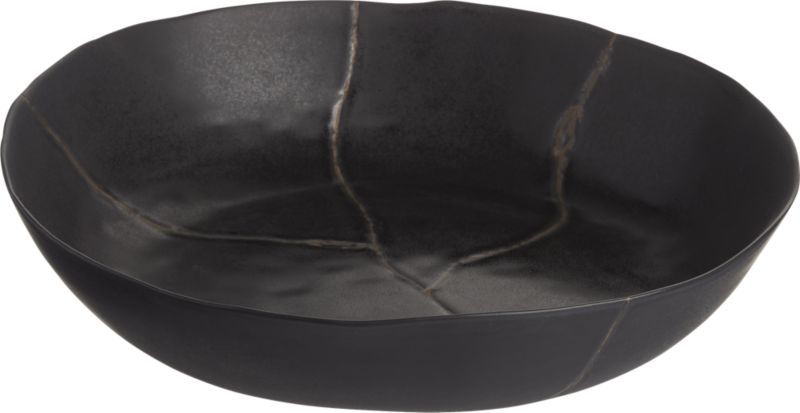 Mend Metallic Black Serving Bowl - Image 2