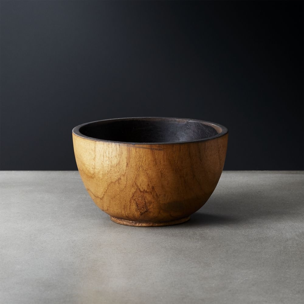 Pacific Teak Wood Bowl - Image 0
