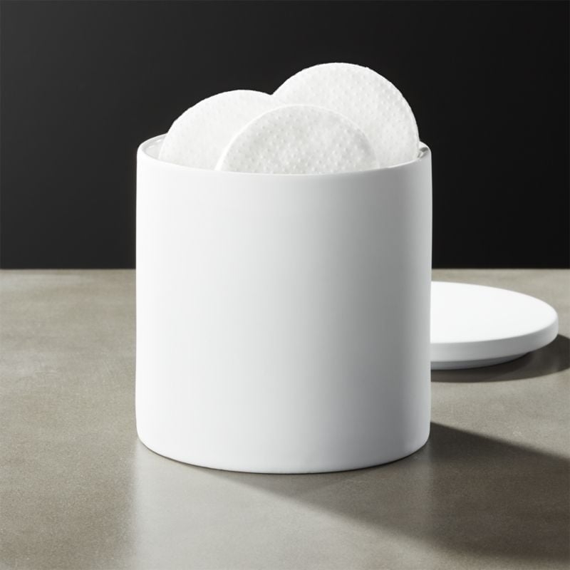 Rubber-Coated White Tissue Box Cover - Image 3