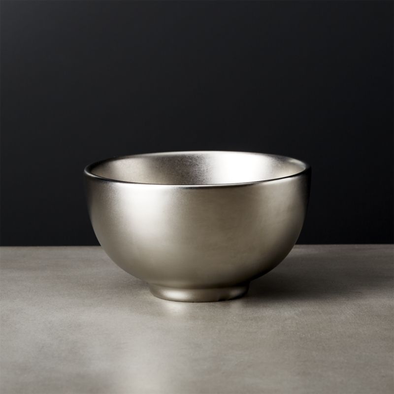 Bruni Matte Large Gold Bowl - Image 4