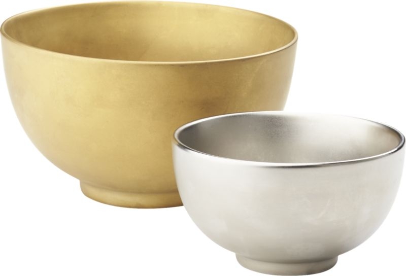 Bruni Matte Large Gold Bowl - Image 6