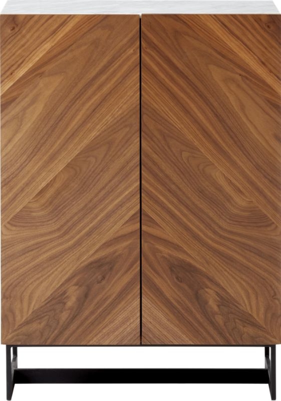 Suspend Wood Entryway Cabinet - Image 1