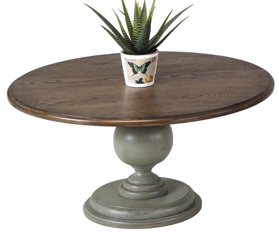 Serpentaire Round Pedestal Coffee Table - Image 0