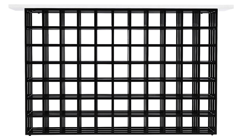 Rozu White Marble Console Table - Image 1