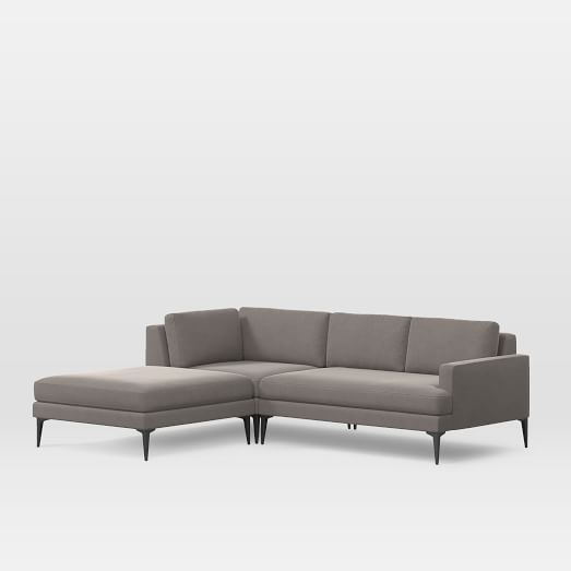 Andes 3-Piece Chaise Sectional (right arm sofa) - Image 0